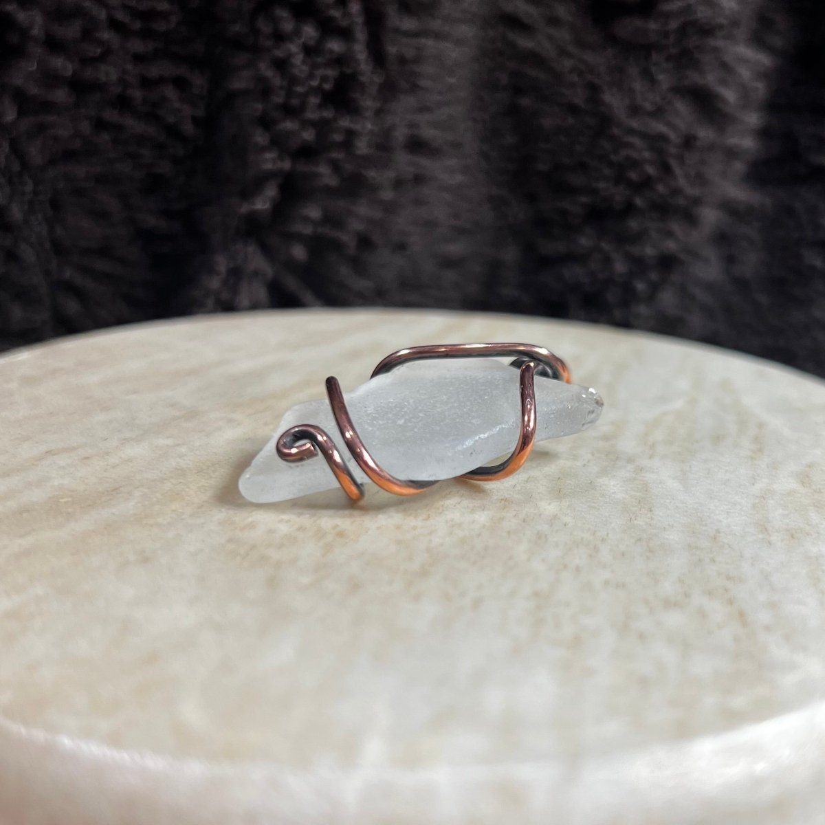 Bay of Fundy Beach Glass Pendant - Mother Of Metal - Bay of Fundy Collection - Copper - For Her - Charms & Pendants