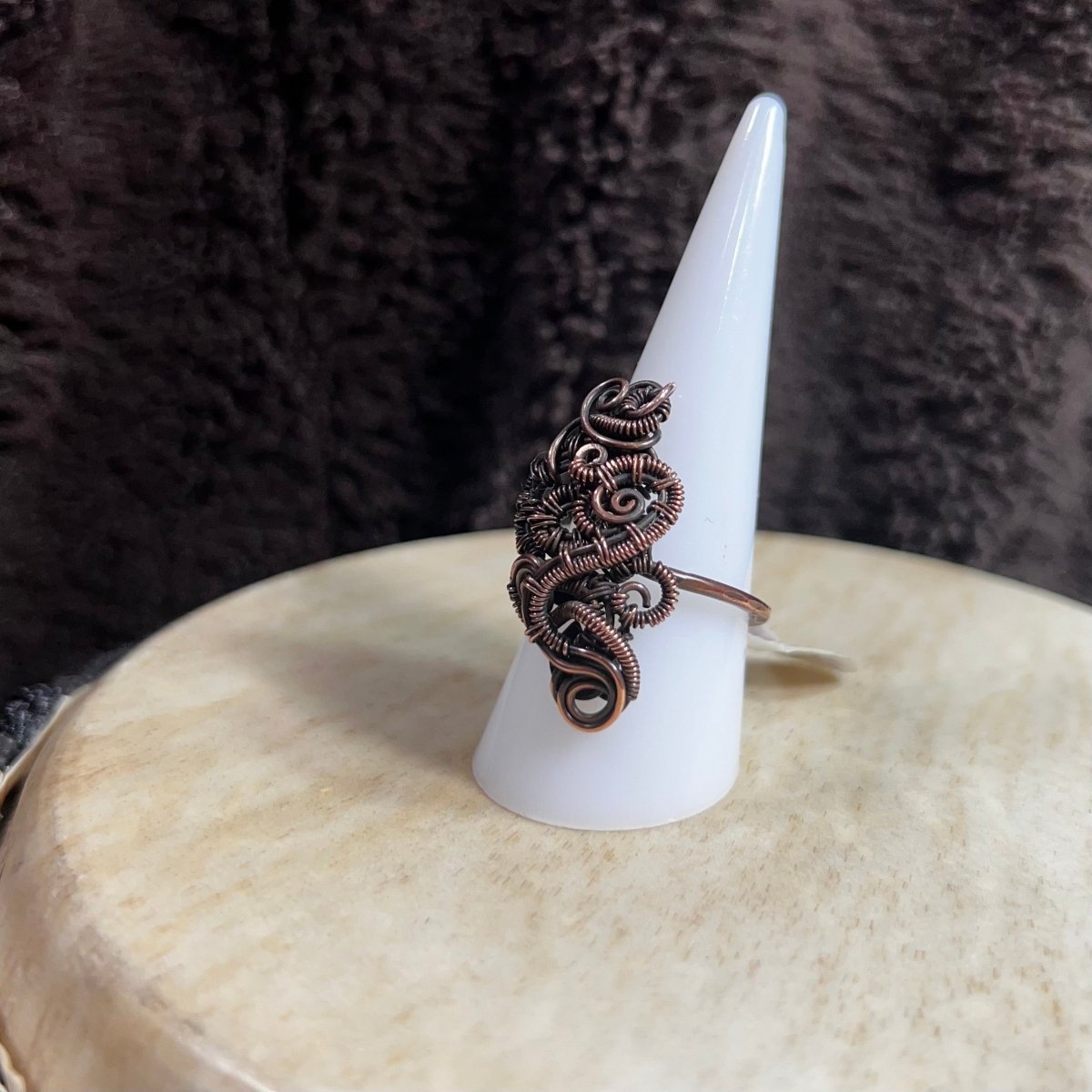 Copper Snaked Coils Ring - Mother Of Metal - Copper - For Her - For Him - Rings
