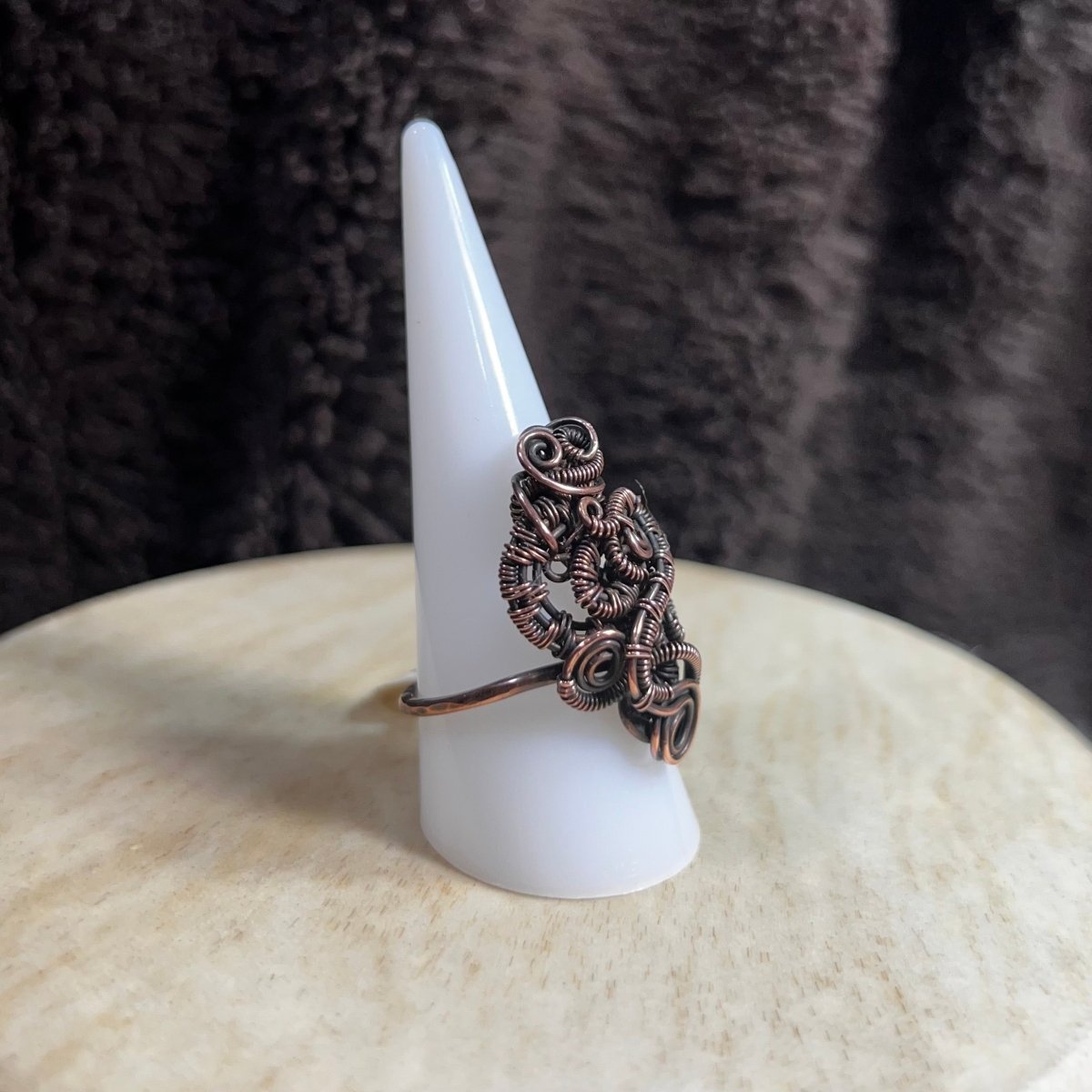 Copper Snaked Coils Ring - Mother Of Metal - Copper - For Her - For Him - Rings