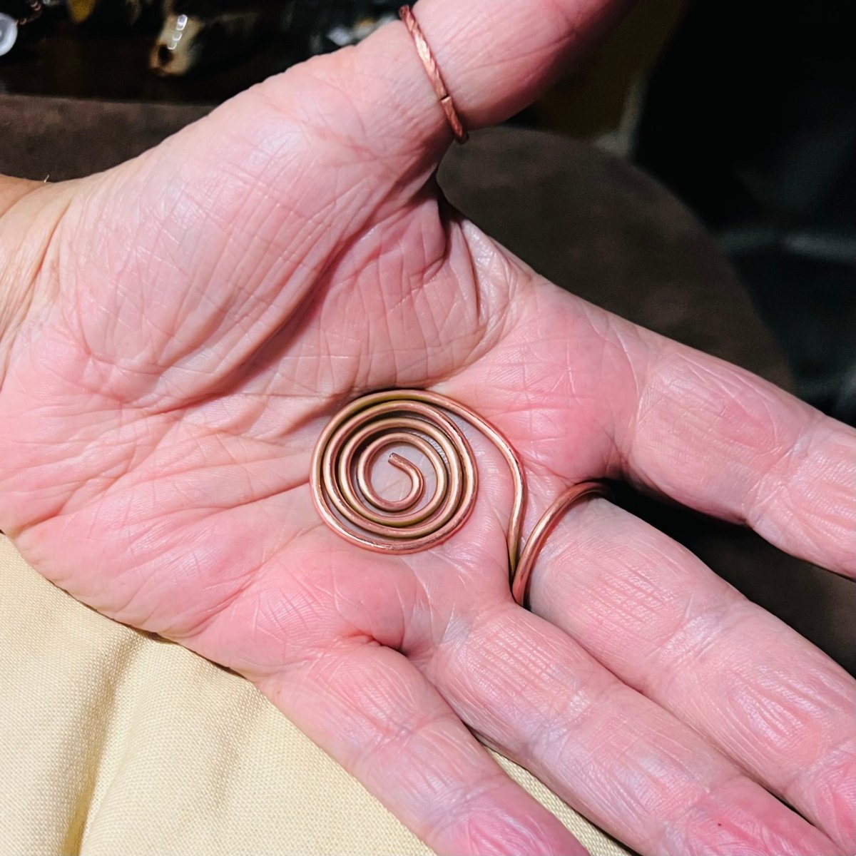 Palm Portals - Mother Of Metal - Copper - For Her - For Him - Rings