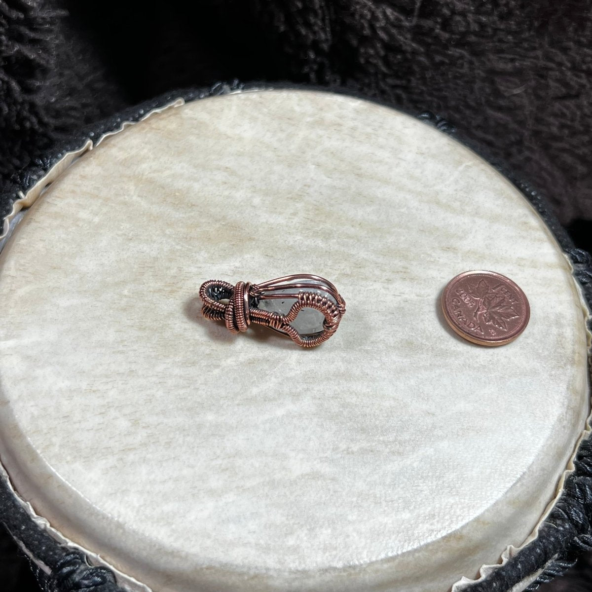 Rainbow Moonstone Pendant - Mother Of Metal - Copper - For Necks - moonstone - Charms & Pendants