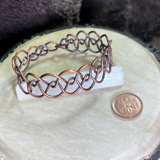 Single Twist Copper Cuff - Mother Of Metal - Copper - For Her - For Him -