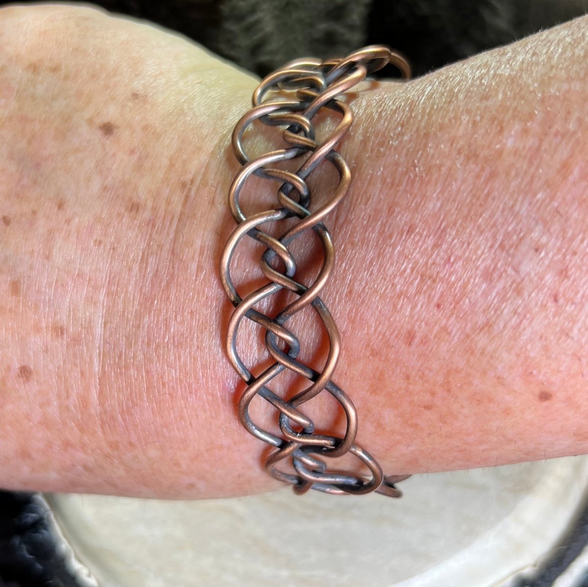 Single Twist Copper Cuff - Mother Of Metal - Copper - For Her - For Him -