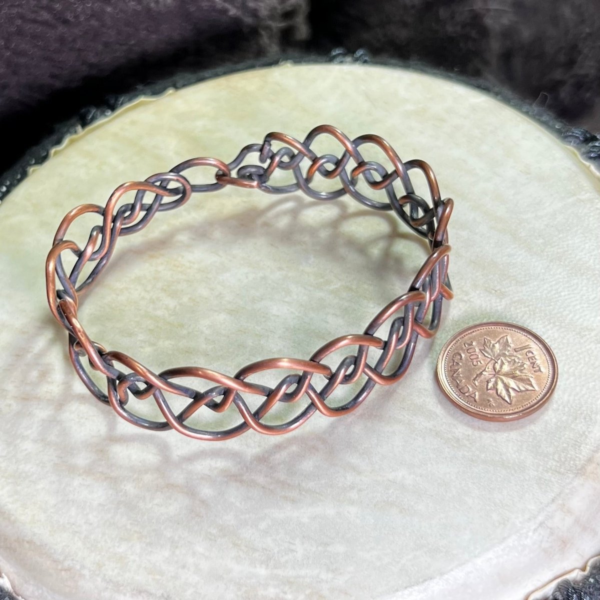 Single Twist Copper Cuff - Mother Of Metal - Copper - For Her - For Him -
