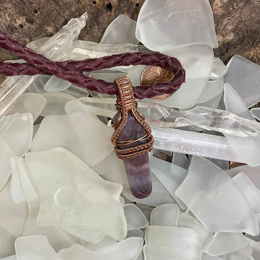 Bay of Fundy Agate Necklace - Mother Of Metal - agate - Bay of Fundy Agate - Bay of Fundy Collection-